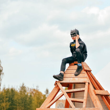 Rimtas vilaitės svečias stebi vykstančią šventę